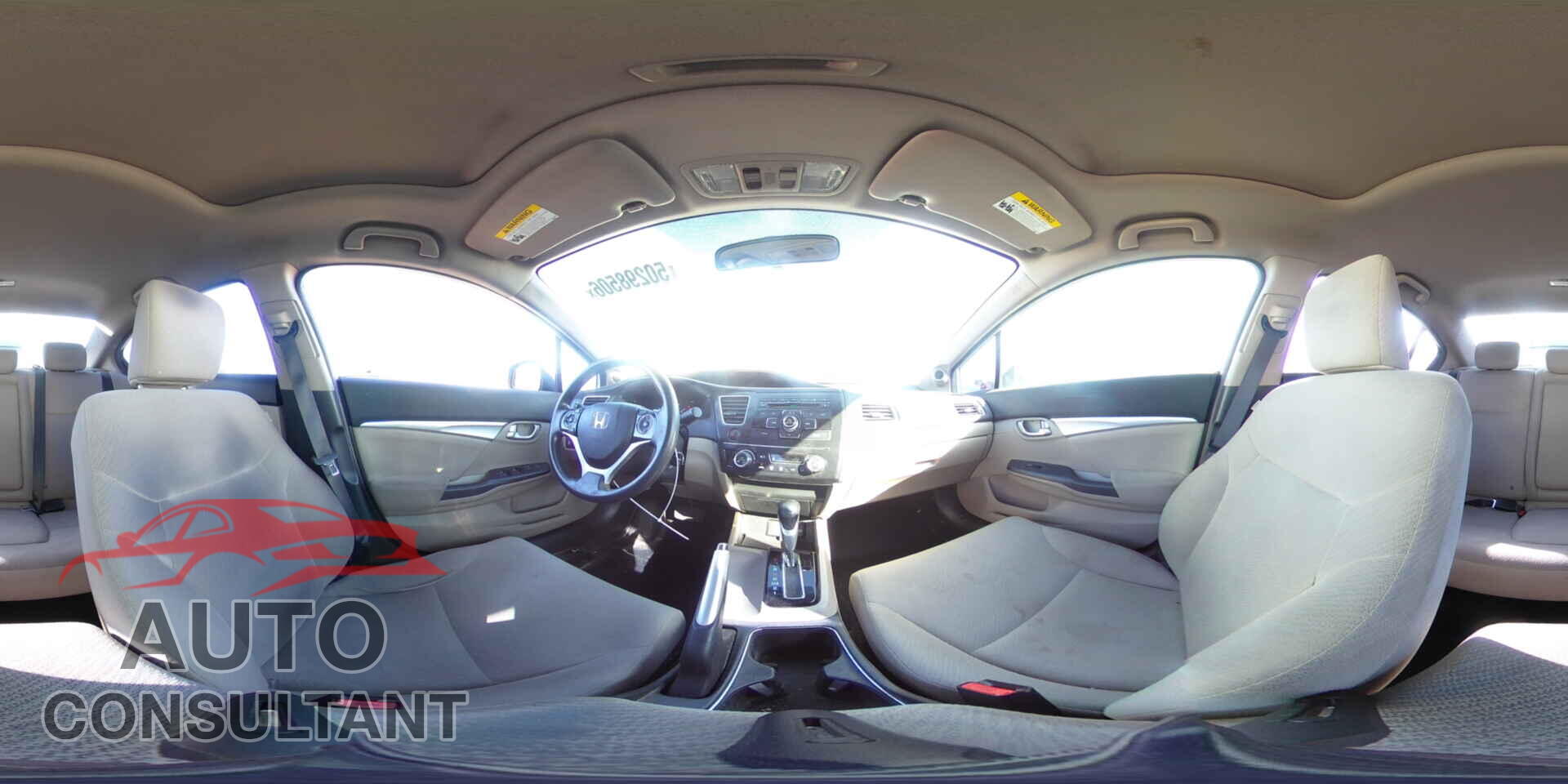HONDA CIVIC 2013 - 19XFB2F89DE274016