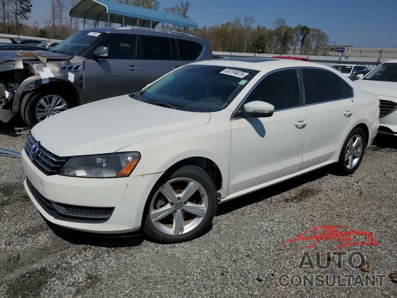 VOLKSWAGEN PASSAT 2013 - 1VWBN7A31DC102064