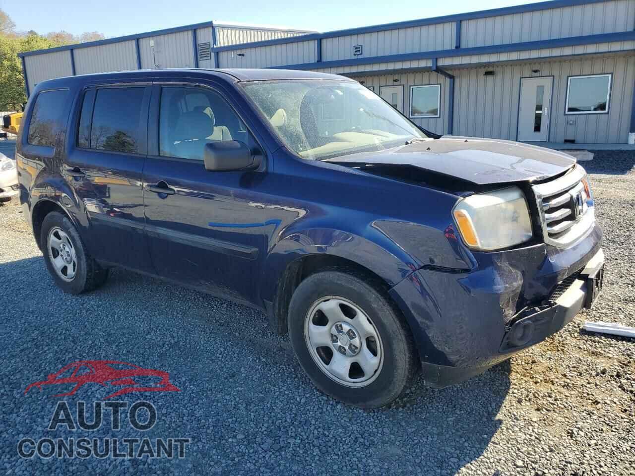 HONDA PILOT 2013 - 5FNYF4H29DB039899