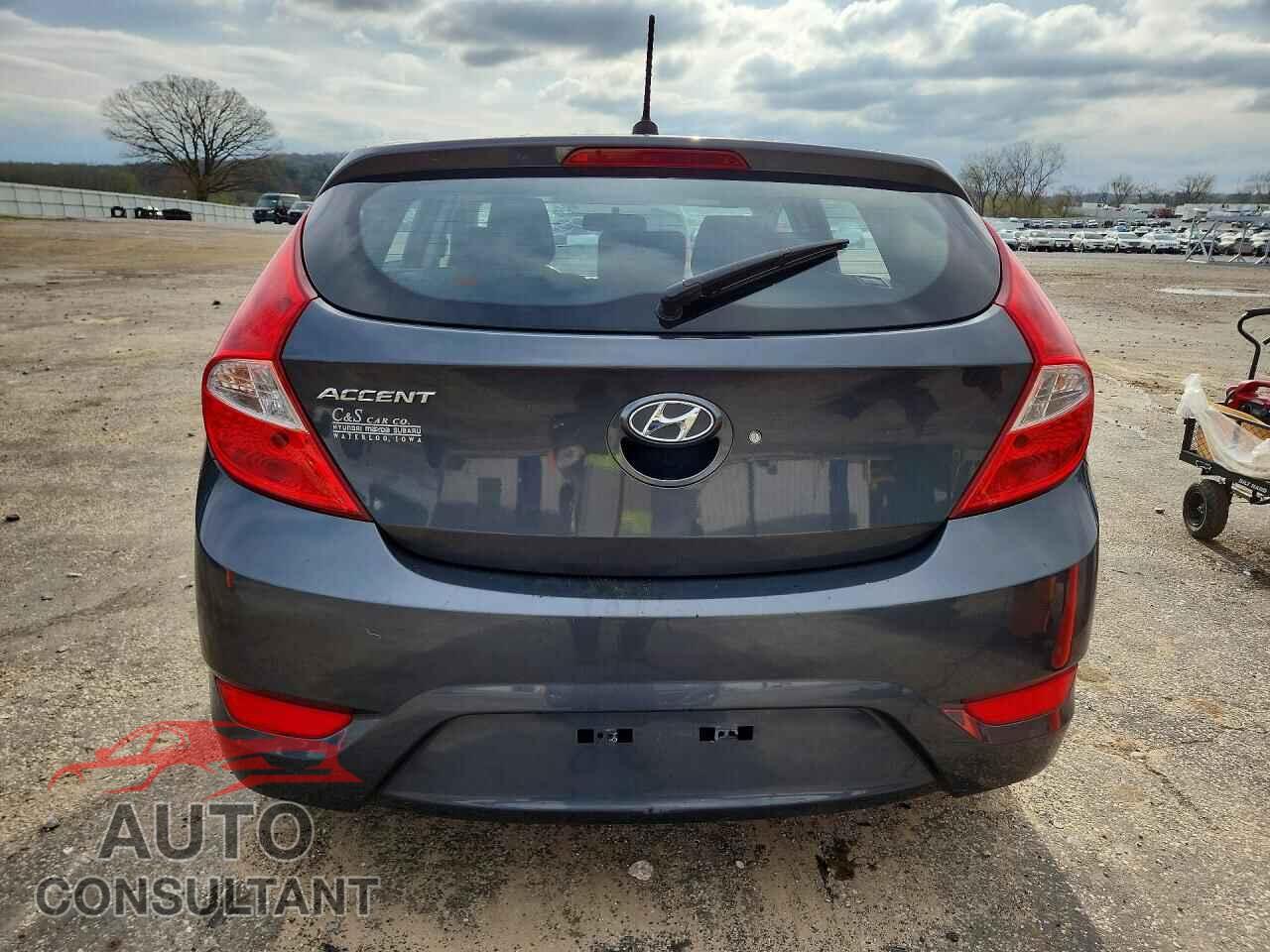 HYUNDAI ACCENT 2012 - KMHCT5AE5CU045567