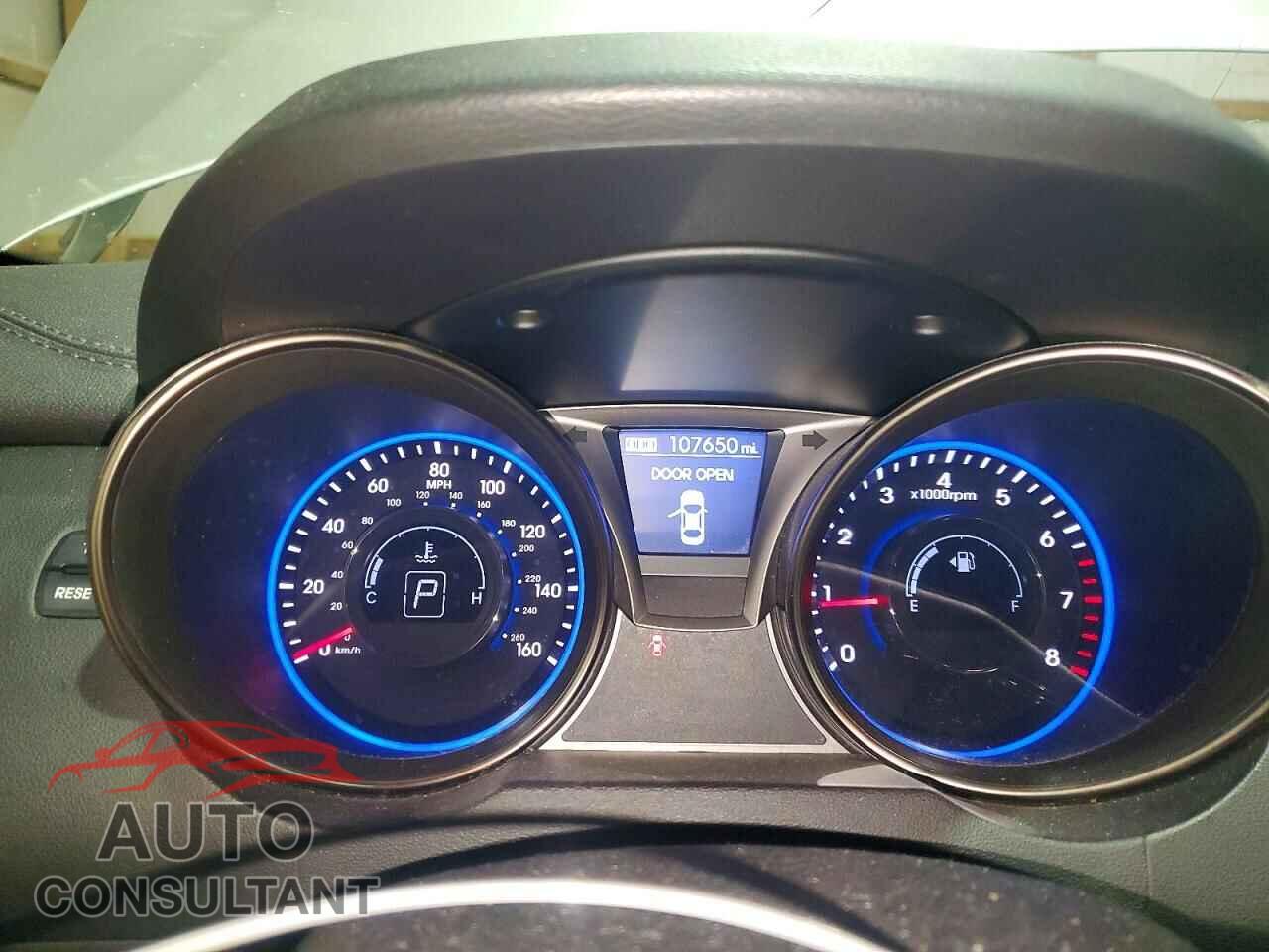 HYUNDAI GENESIS 2013 - KMHHT6KD8DU107501