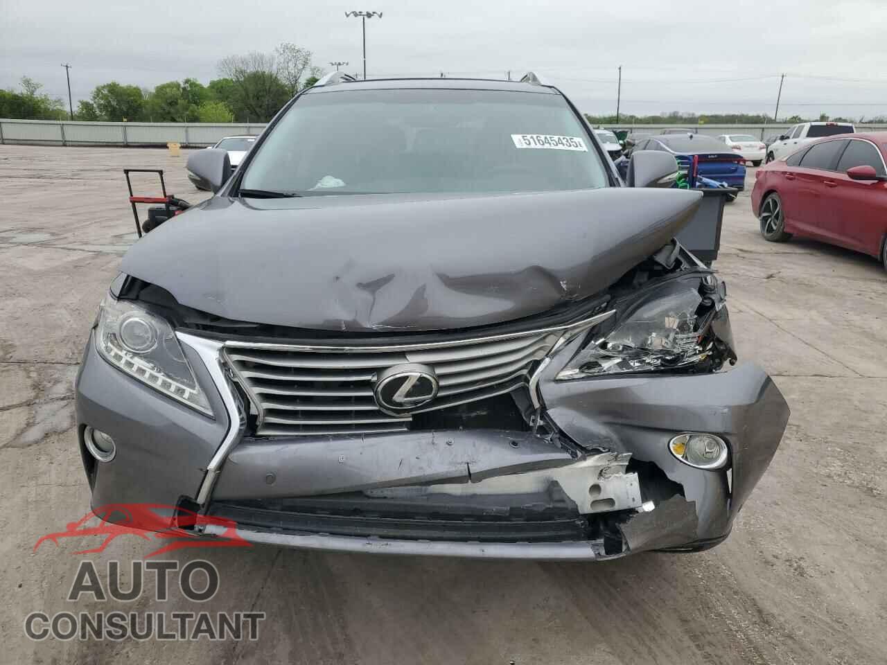 LEXUS RX350 2013 - 2T2ZK1BAXDC124491