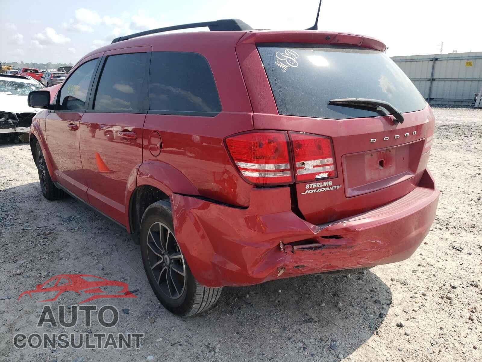 DODGE JOURNEY 2018 - 3C4PDCAB0JT495700