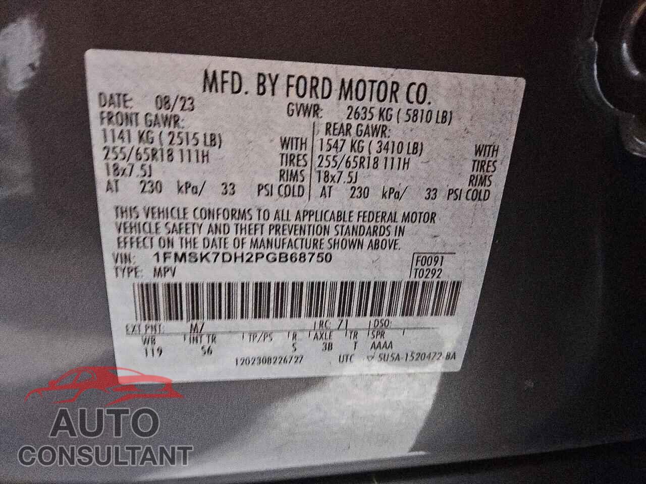 FORD EXPLORER 2023 - 1FMSK7DH2PGB68750