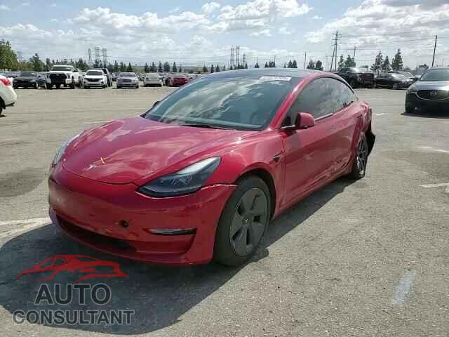 TESLA MODEL 3 2022 - 5YJ3E1EB2NF130840
