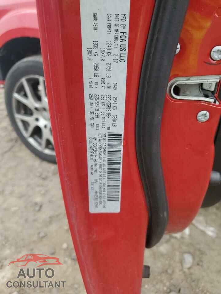 DODGE JOURNEY 2017 - 3C4PDDEG0HT595740