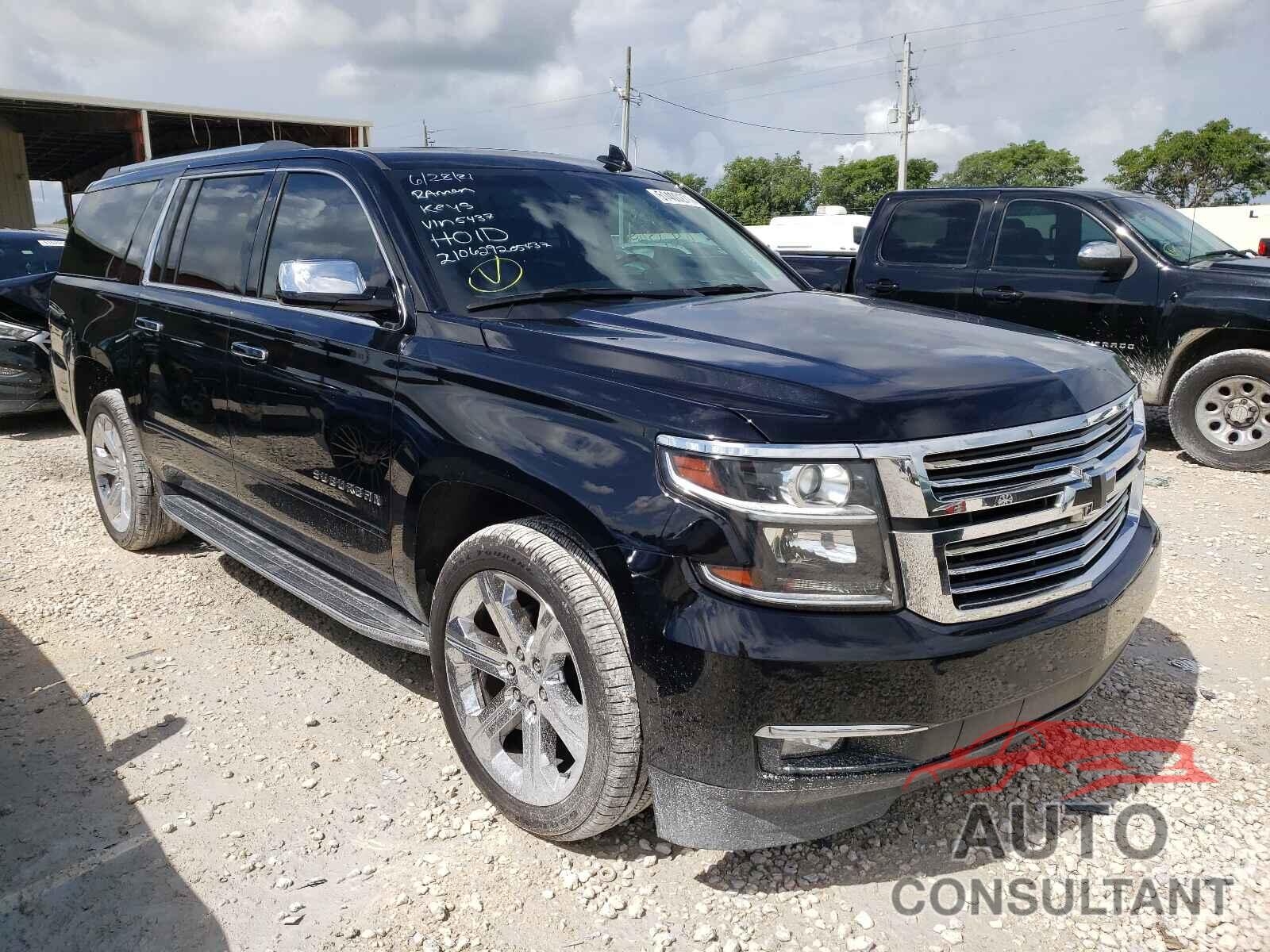 CHEVROLET SUBURBAN 2017 - 1GNSKJKC5HR212374