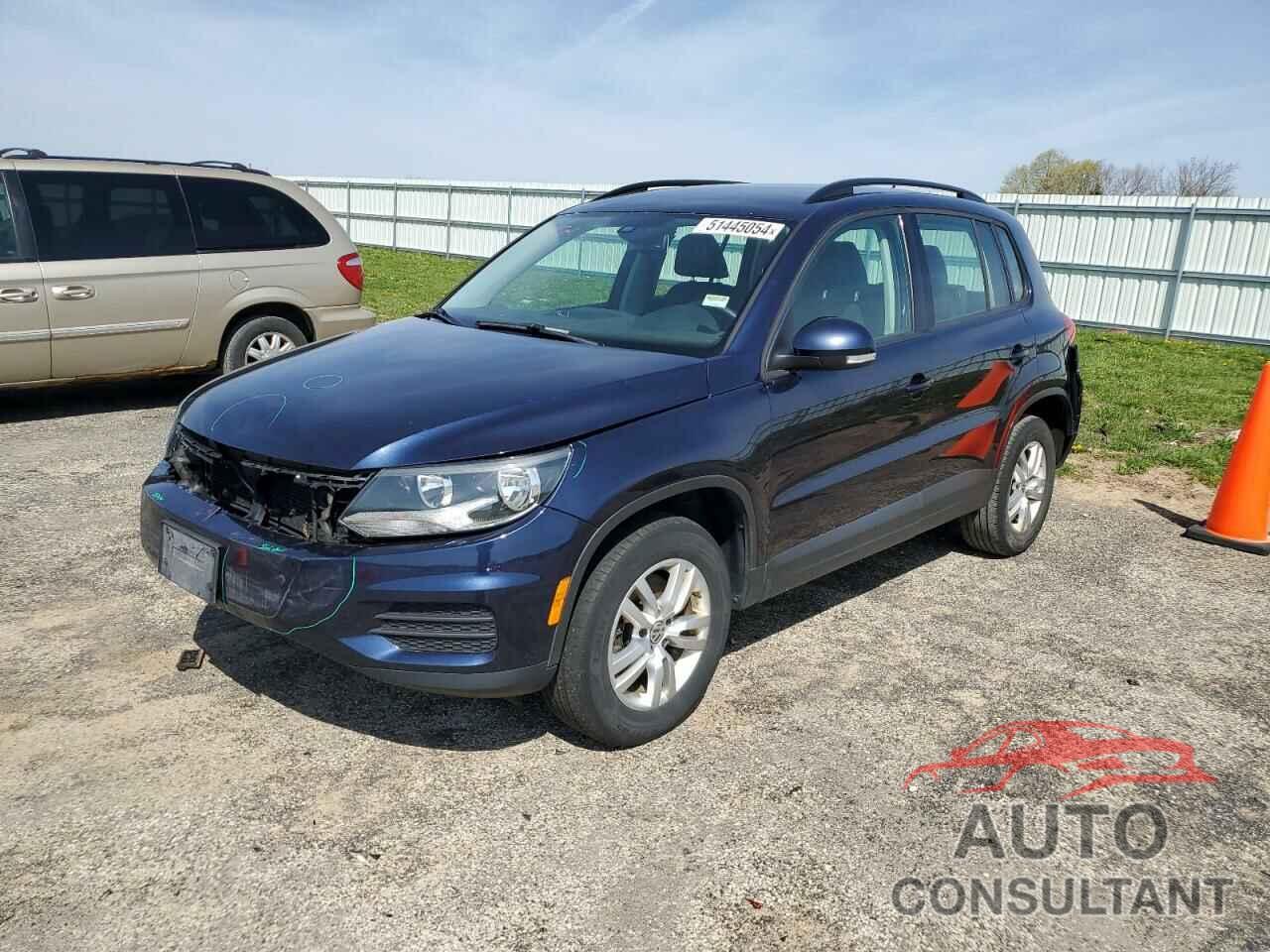 VOLKSWAGEN TIGUAN 2016 - WVGAV7AX7GW583860