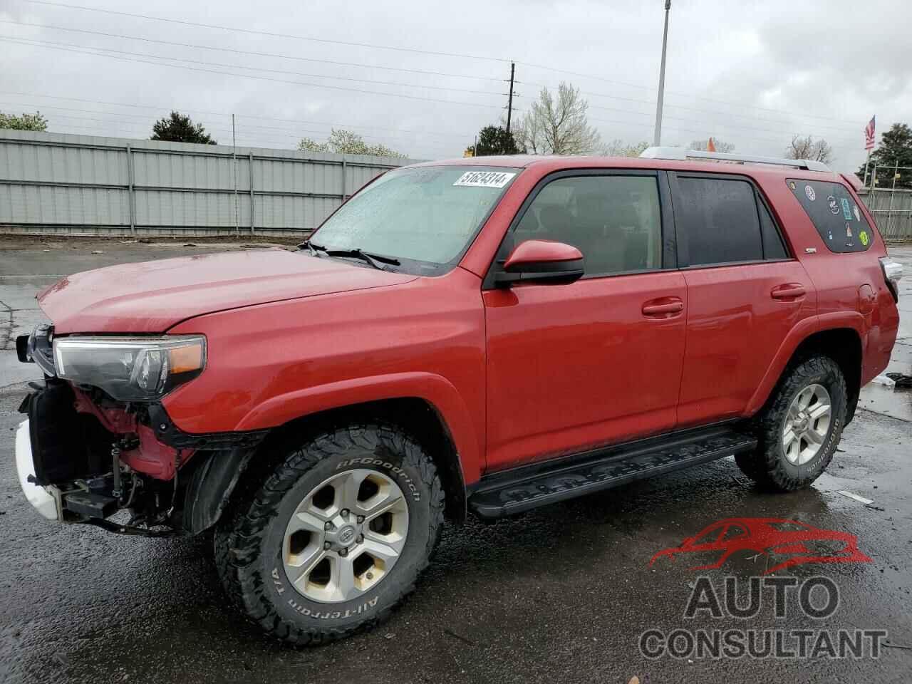 TOYOTA 4RUNNER 2016 - JTEBU5JR7G5297980