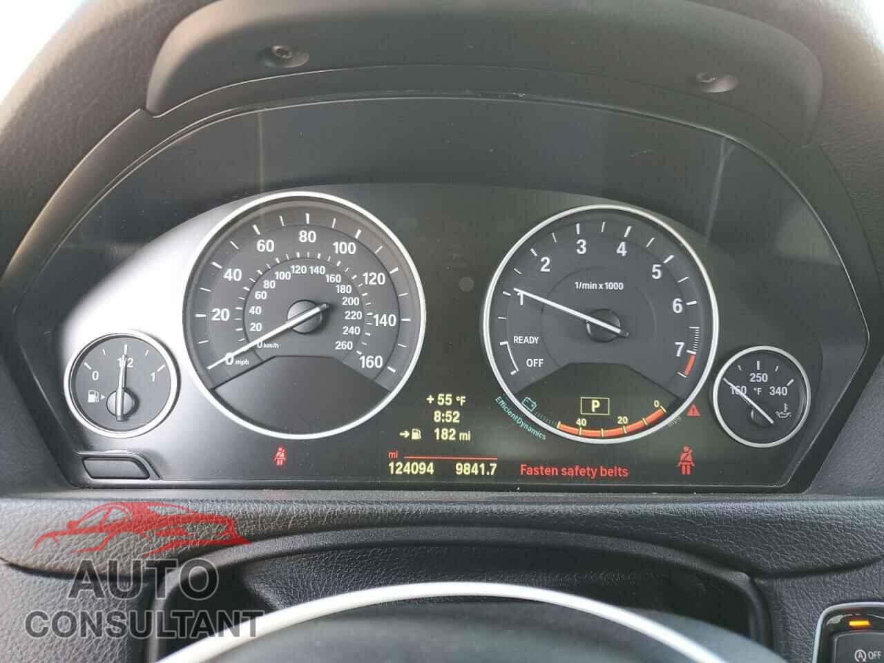 BMW 3 SERIES 2014 - WBA3B1C52EP679902