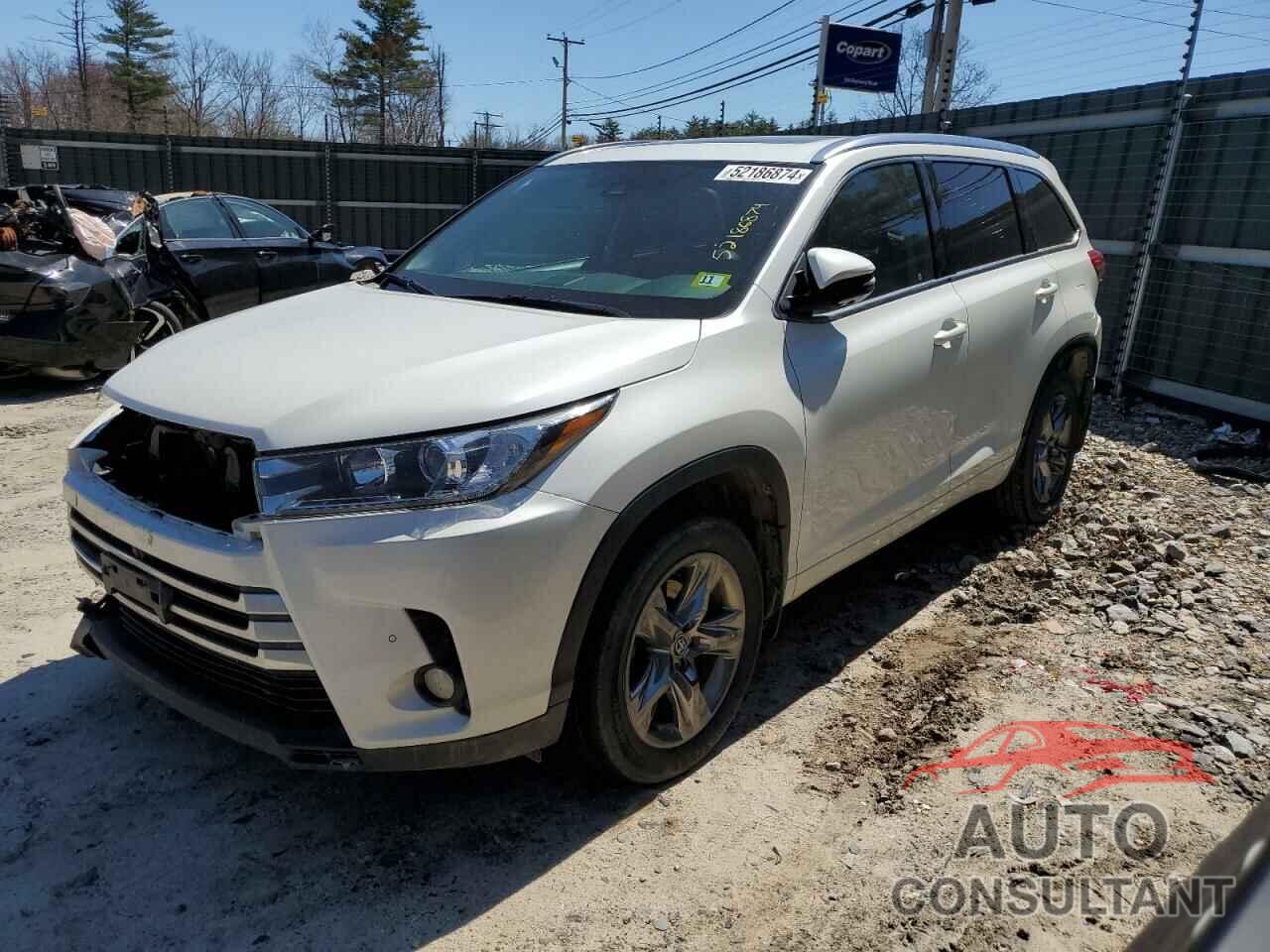 TOYOTA HIGHLANDER 2017 - 5TDDZRFH4HS360504