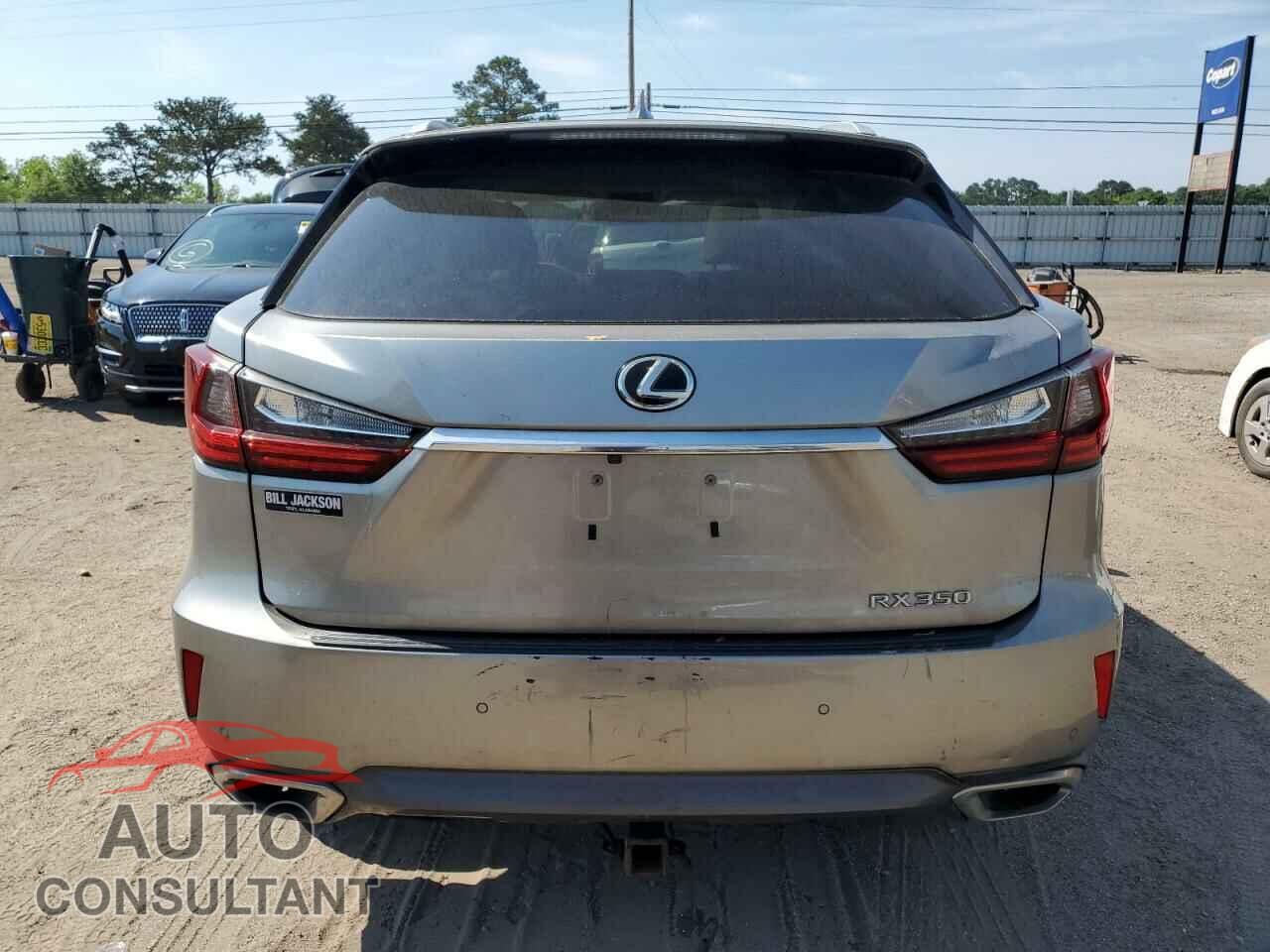 LEXUS RX350 2017 - 2T2ZZMCA1HC044336