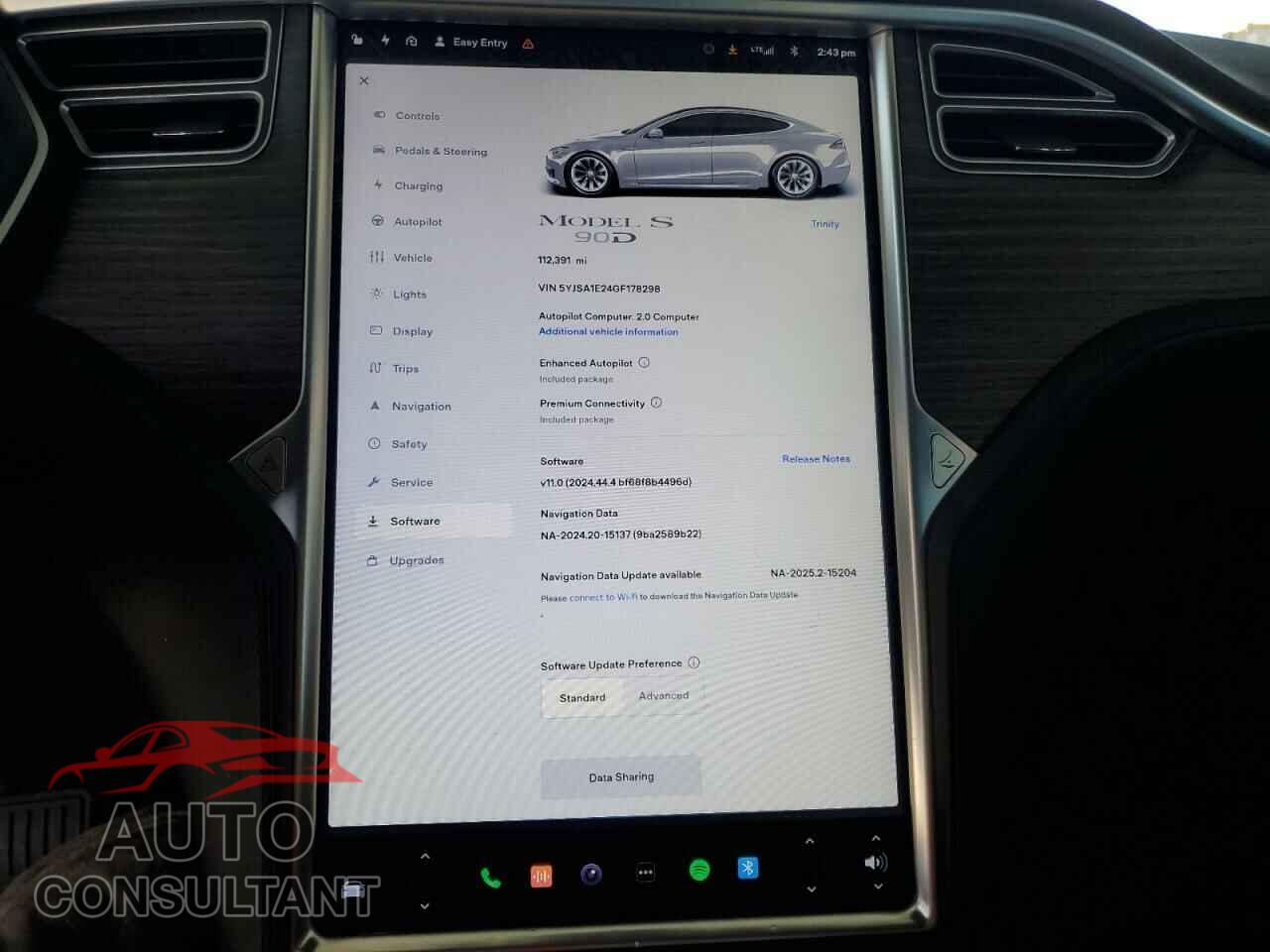 TESLA MODEL S 2016 - 5YJSA1E24GF178298