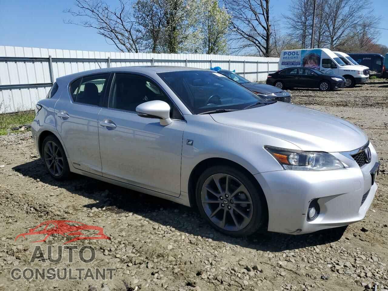 LEXUS CT 200 2012 - JTHKD5BHXC2108016