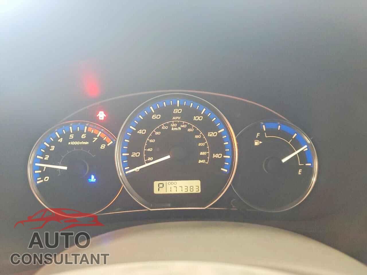 SUBARU FORESTER 2010 - JF2SH6CC4AH781507