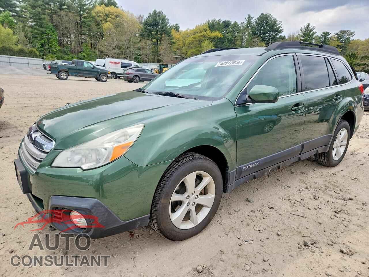 SUBARU OUTBACK 2014 - 4S4BRBCC4E3253176