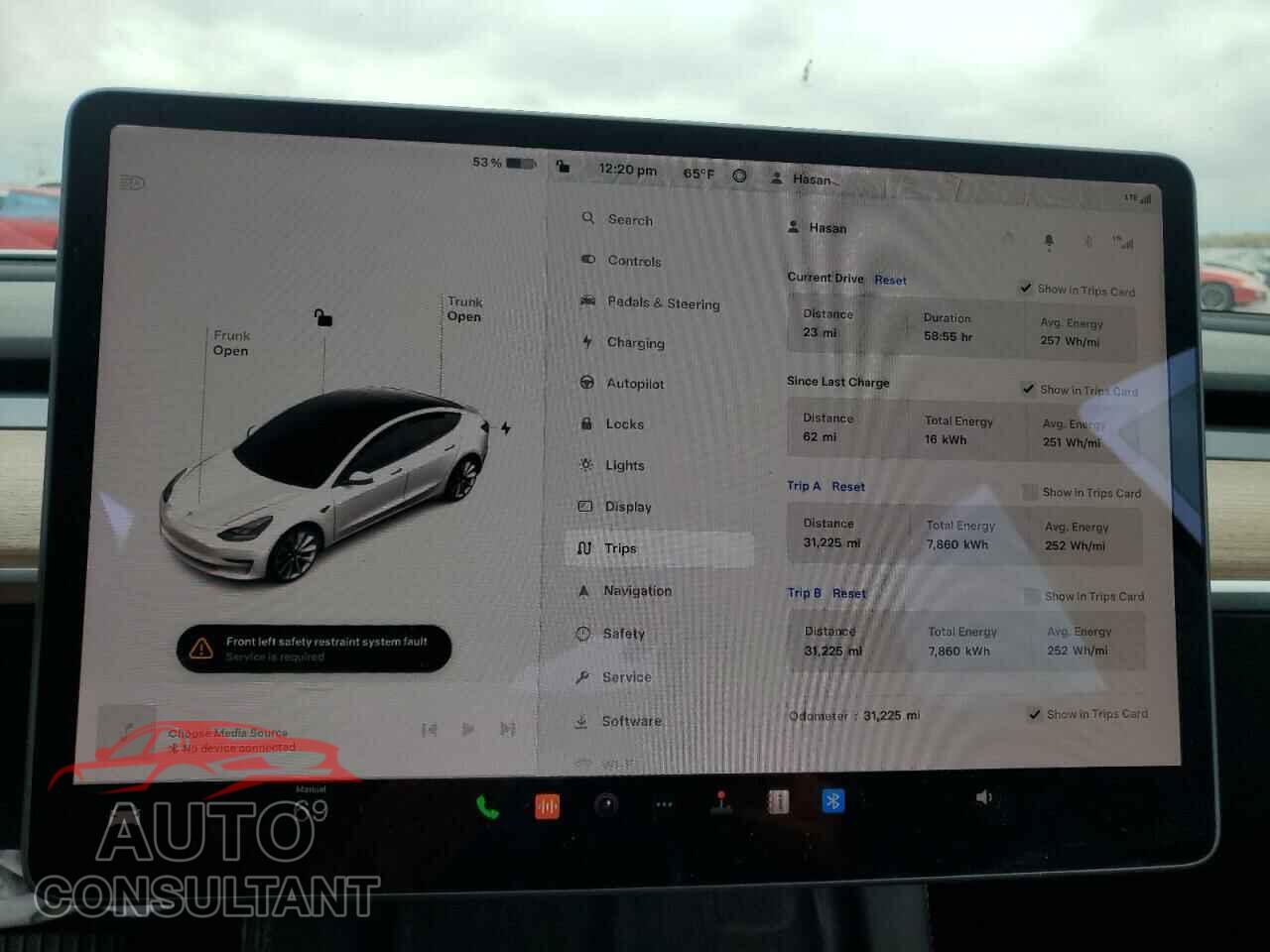 TESLA MODEL 3 2022 - 5YJ3E1EB6NF208391