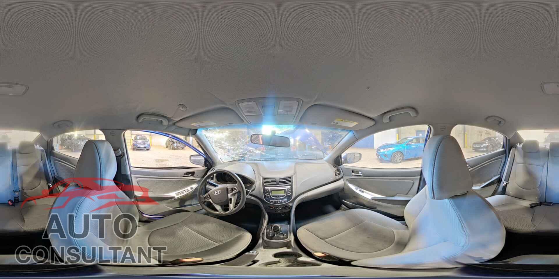 HYUNDAI ACCENT 2013 - KMHCU4AE3DU581507