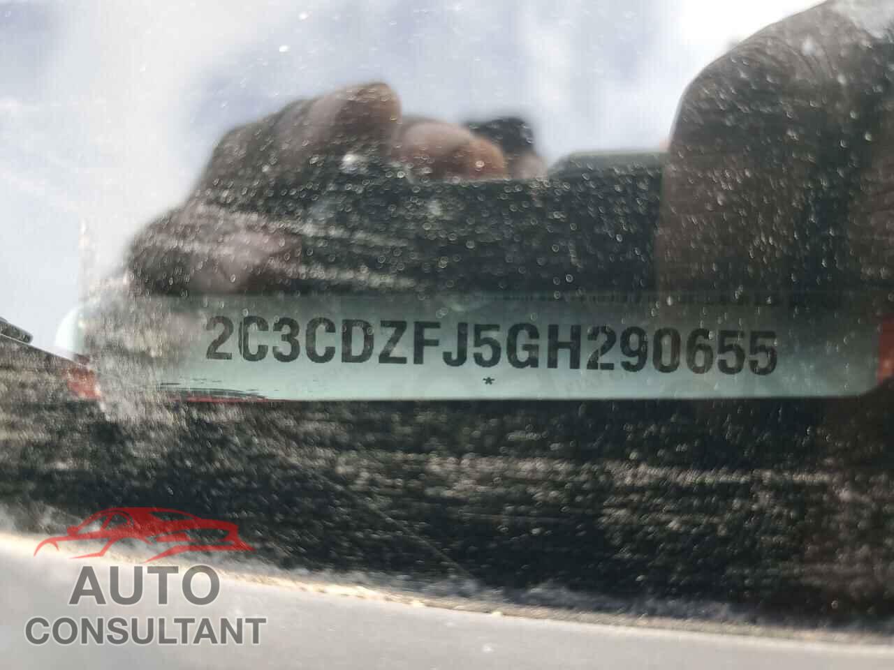 DODGE CHALLENGER 2016 - 2C3CDZFJ5GH290655