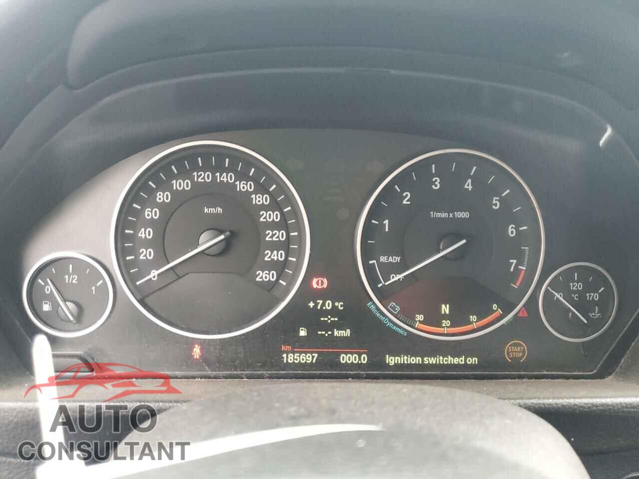 BMW 3 SERIES 2013 - WBA3B3C5XDF534686