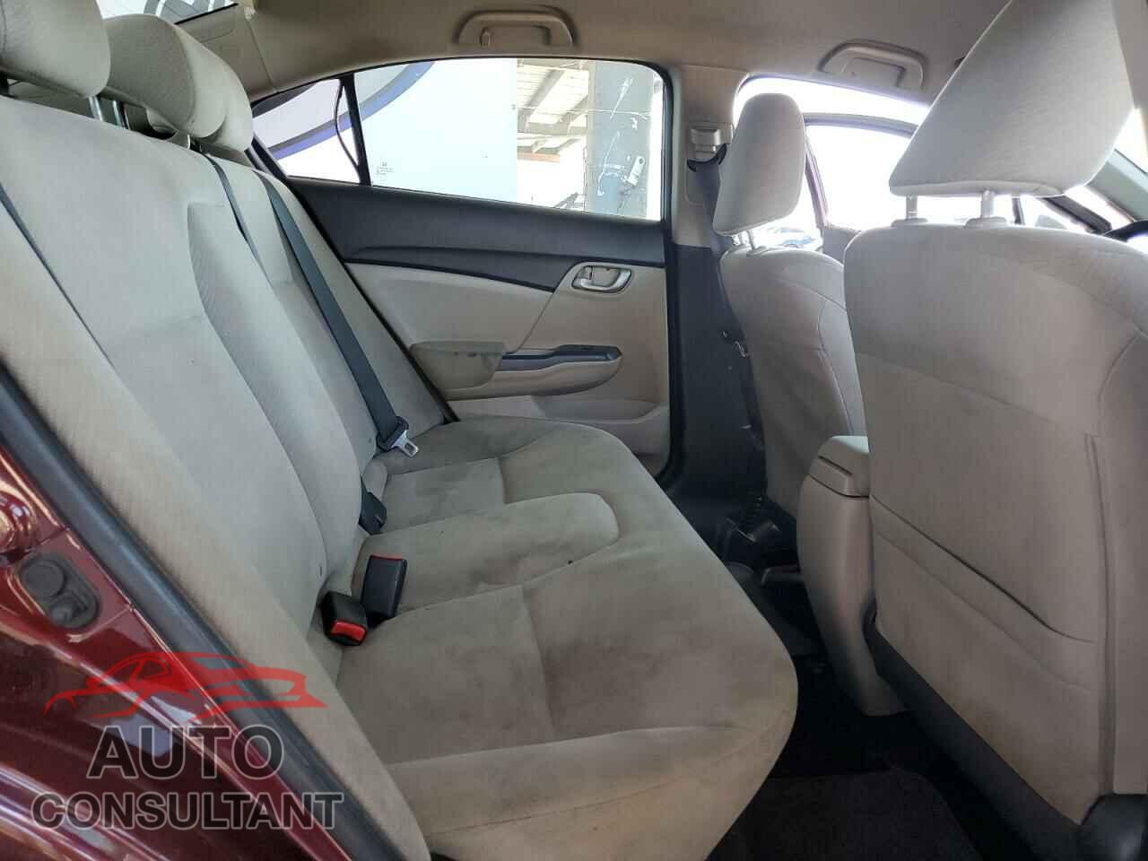 HONDA CIVIC 2013 - 19XFB2F5XDE289467