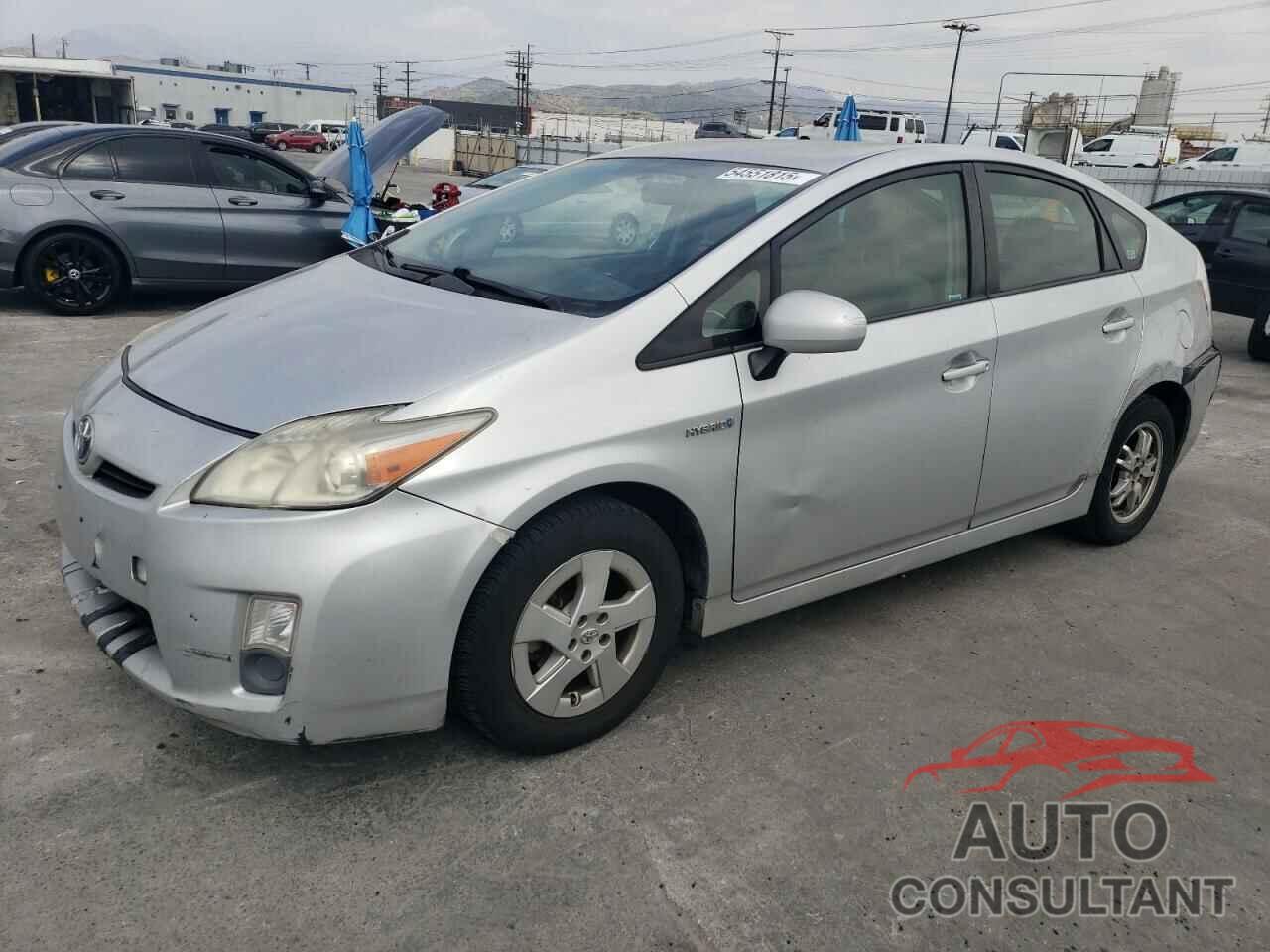 TOYOTA PRIUS 2010 - JTDKN3DUXA0216688