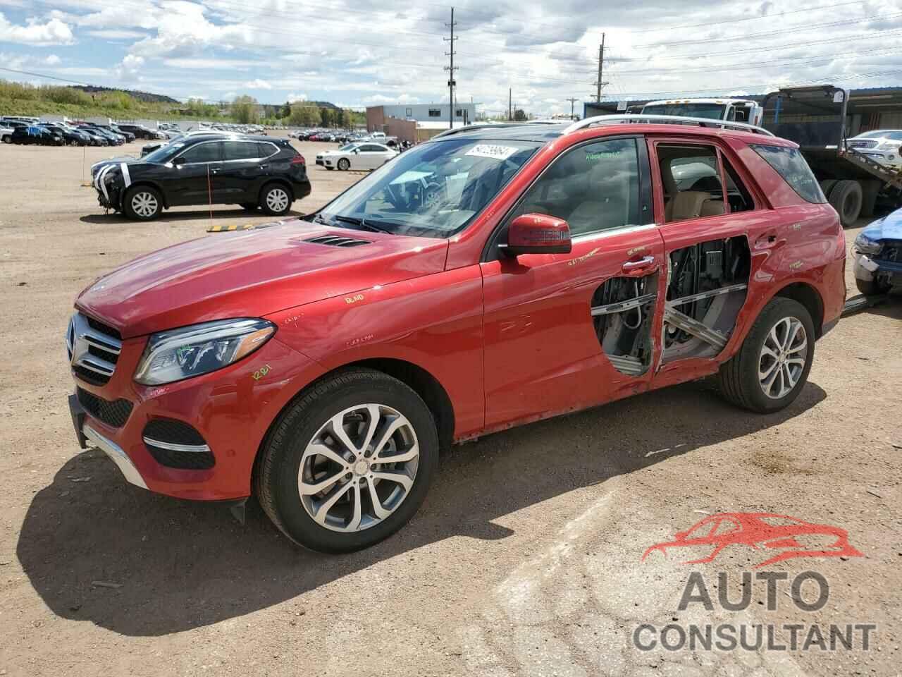 MERCEDES-BENZ GLE-CLASS 2016 - 4JGDA5HB4GA654307