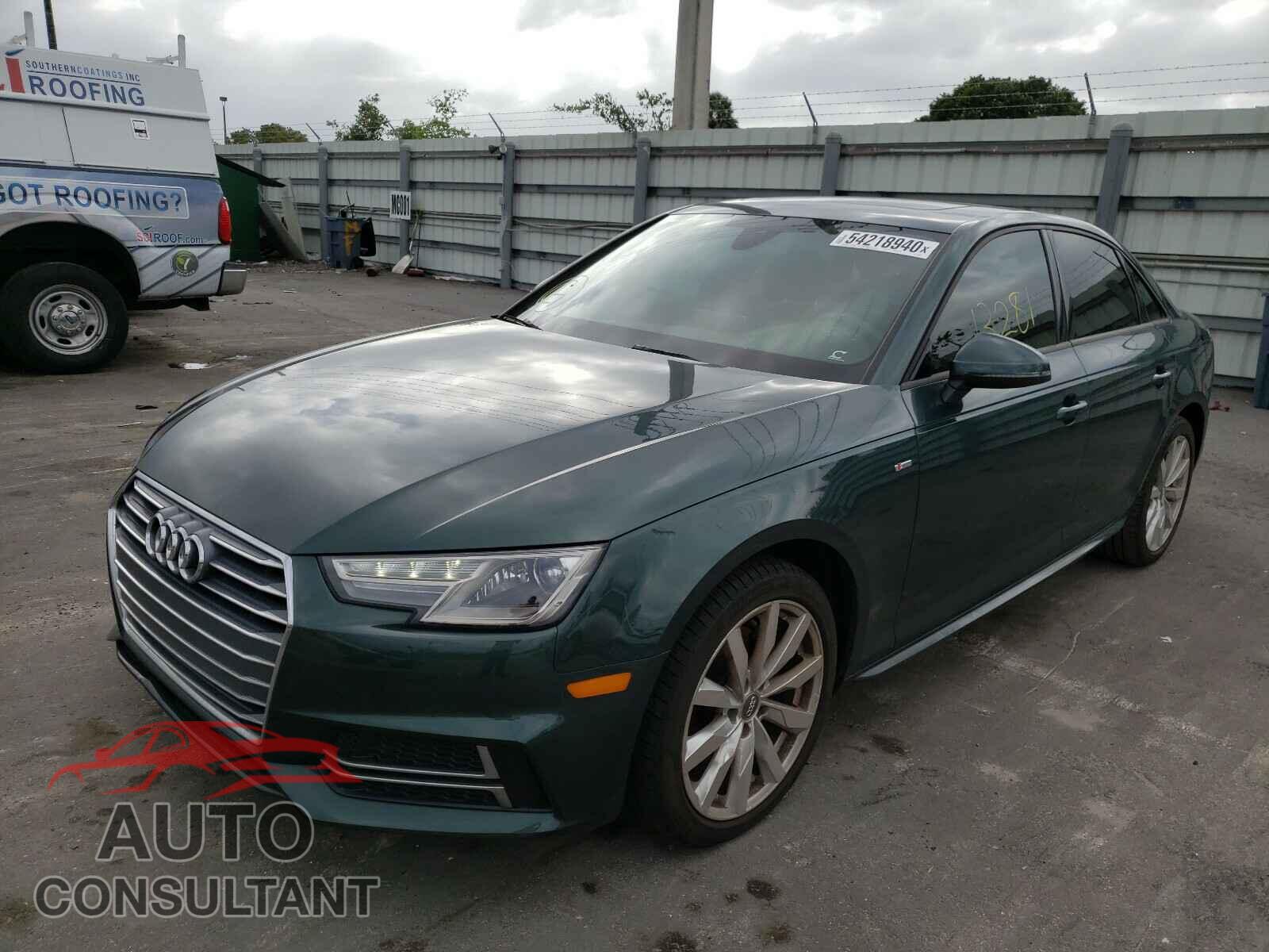 AUDI A4 2018 - WAUKMAF43JN015686