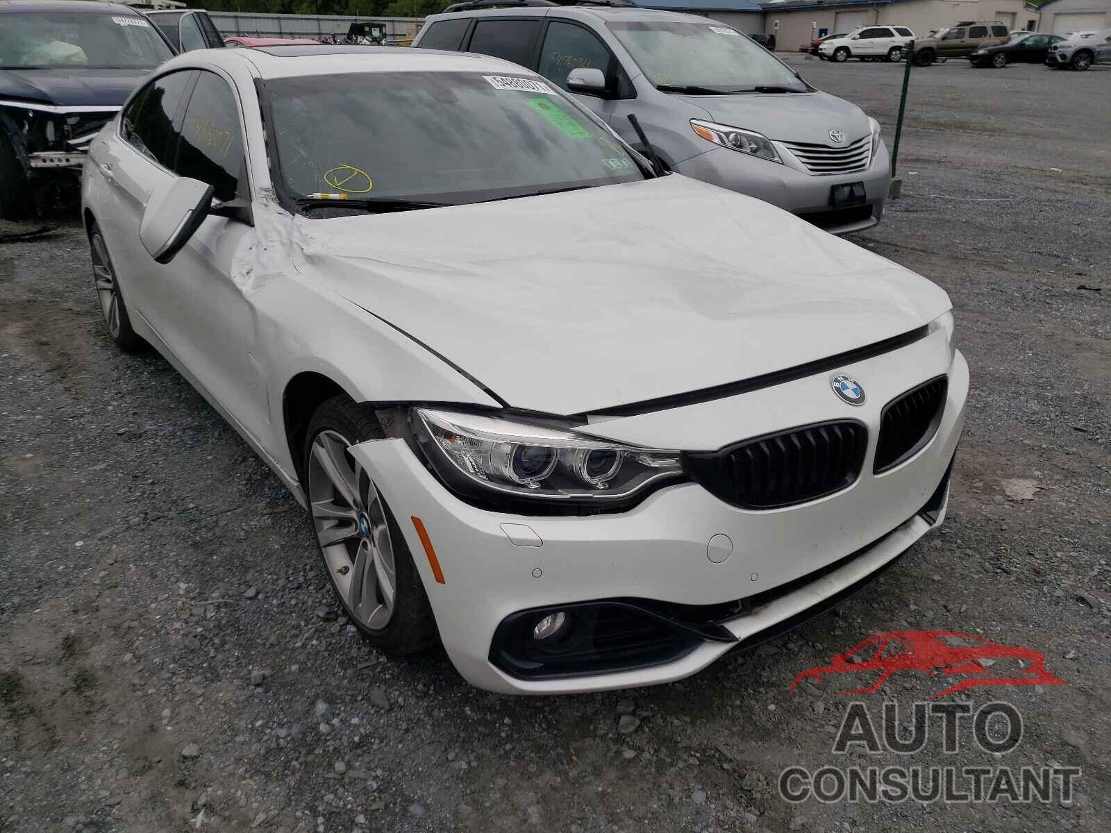 BMW 4 SERIES 2016 - WBA4C9C54GG140619