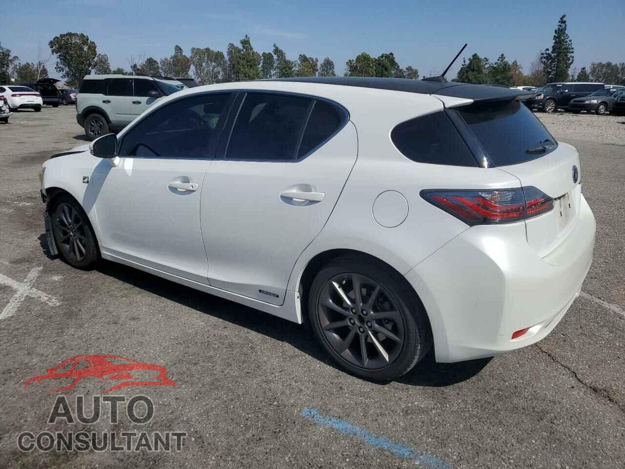 LEXUS CT 200 2012 - JTHKD5BH5C2102088