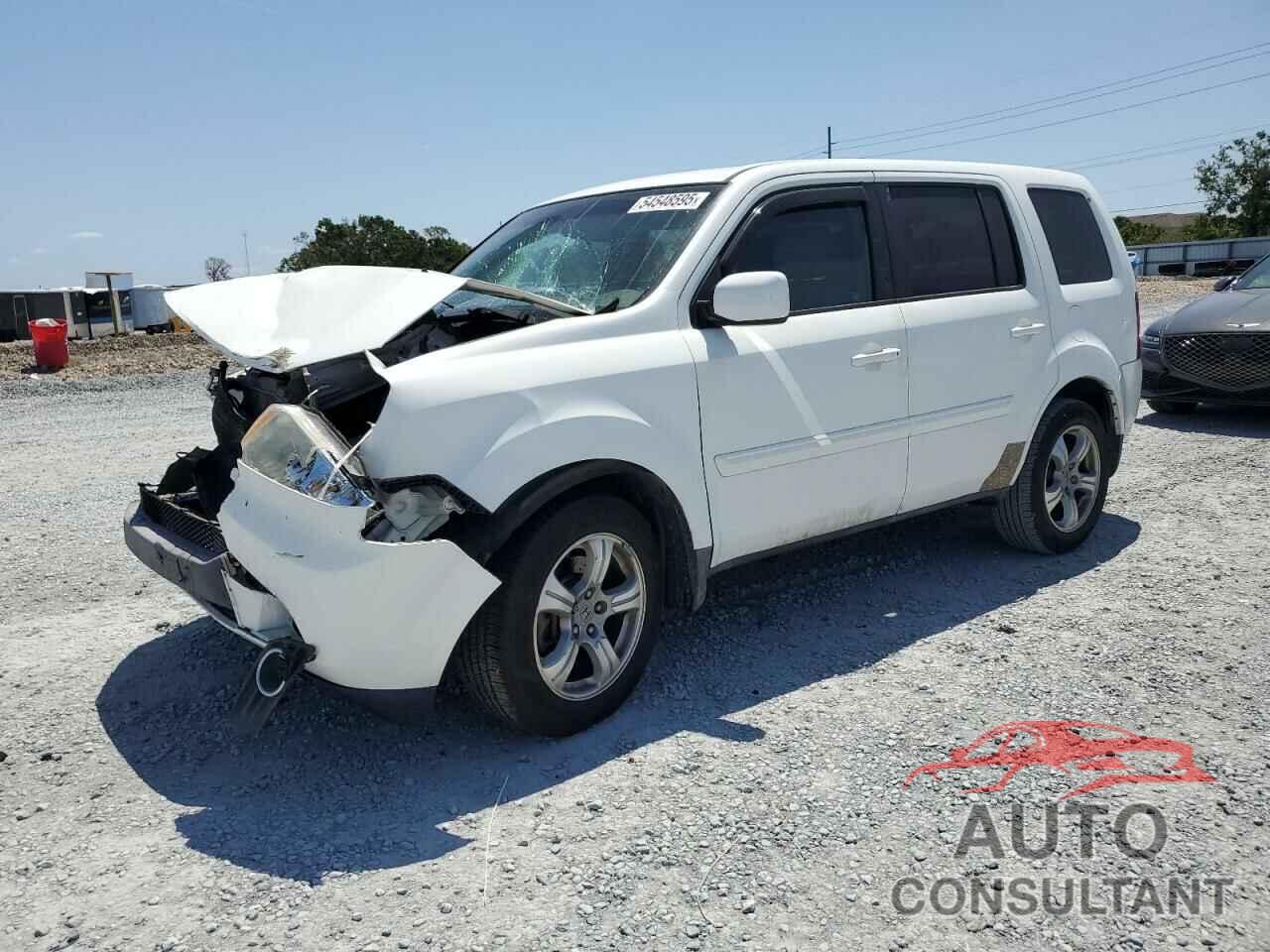 HONDA PILOT 2012 - 5FNYF3H45CB037576