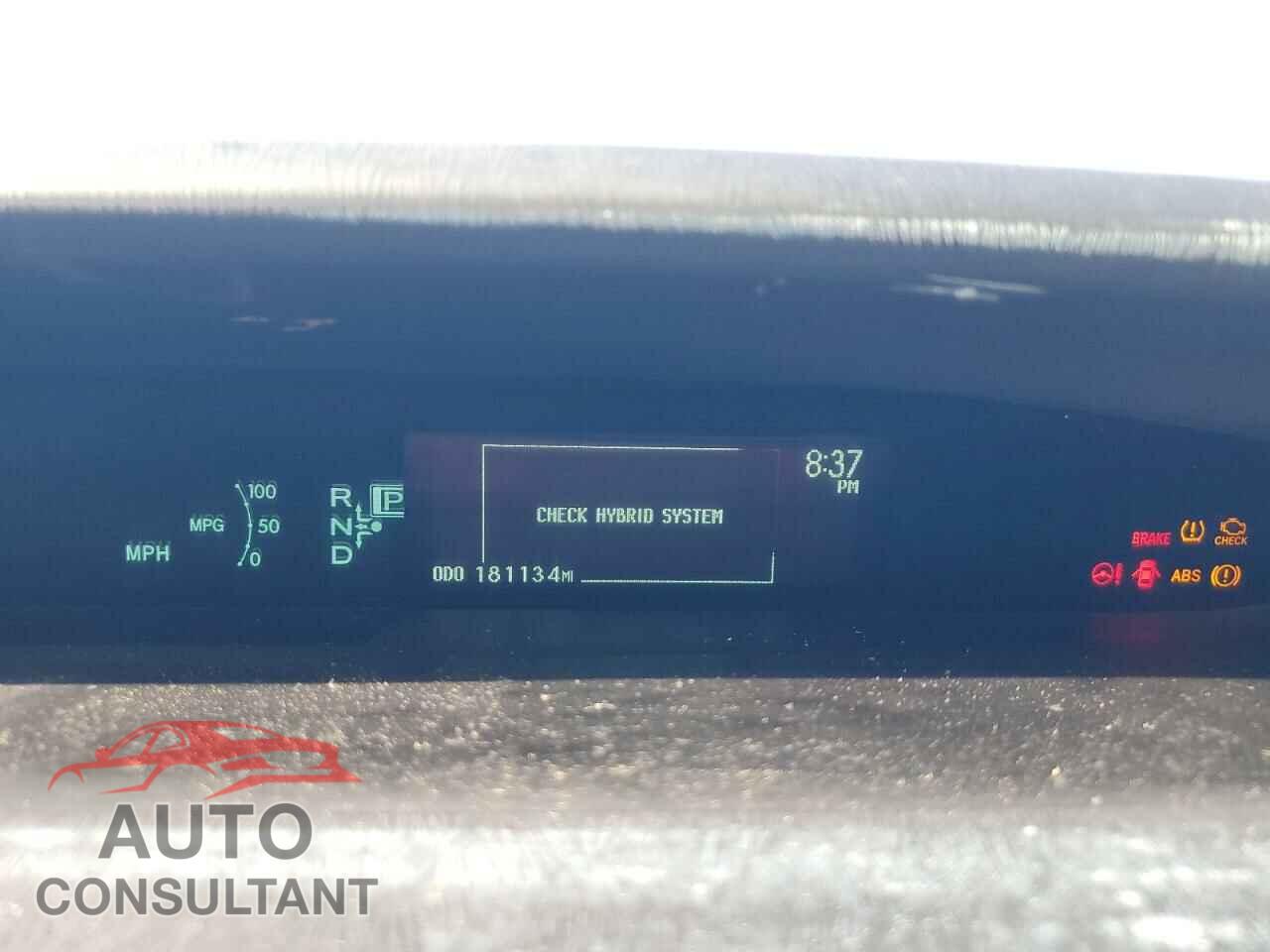 TOYOTA PRIUS 2011 - JTDKN3DU4B0250465