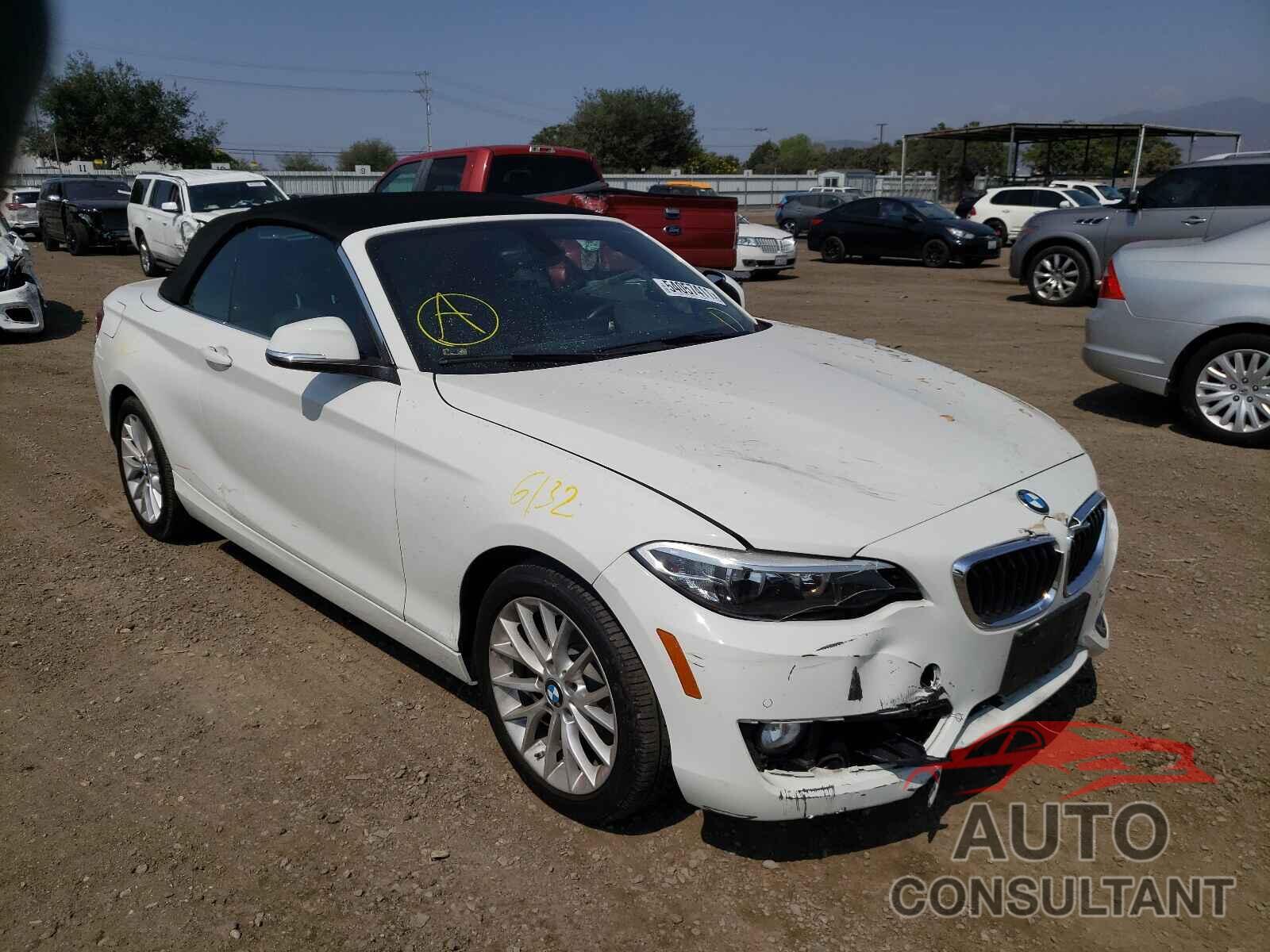 BMW 2 SERIES 2016 - WBA1K9C58GV710039