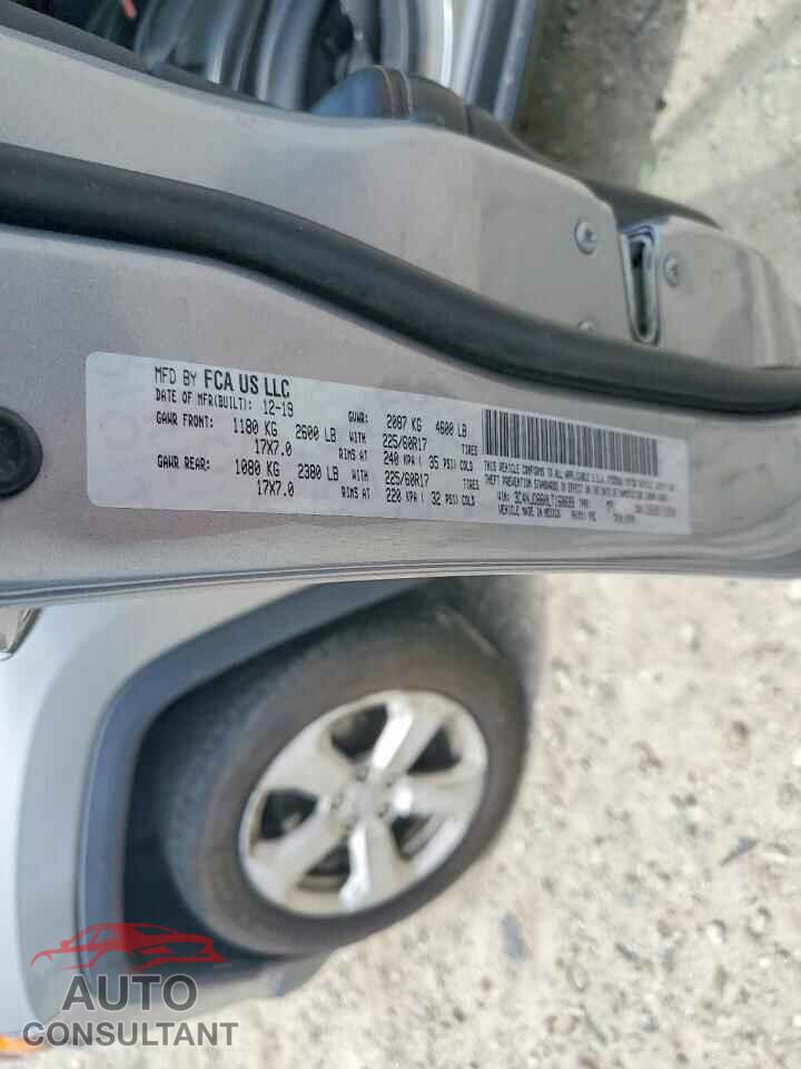 JEEP COMPASS 2020 - 3C4NJDBB0LT160699