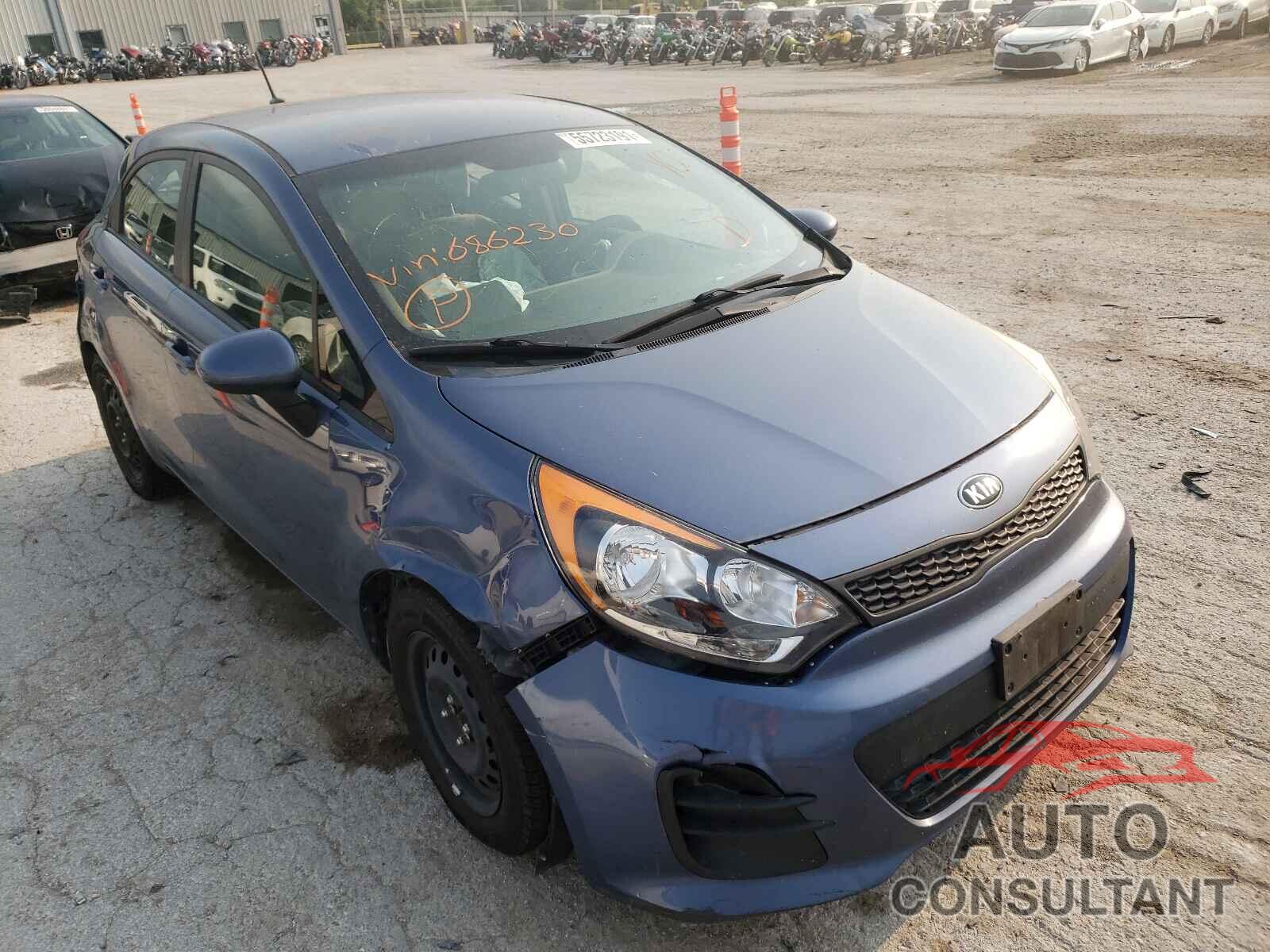 KIA RIO 2016 - KNADM5A33G6686230