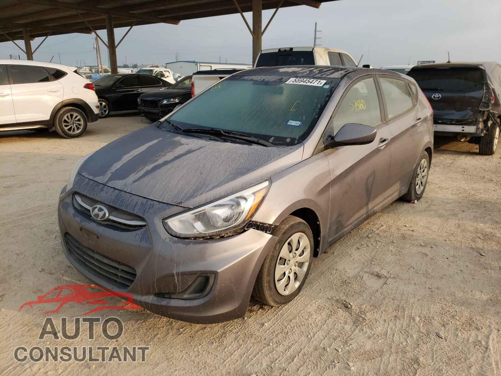 HYUNDAI ACCENT 2016 - KMHCT5AE7GU267825