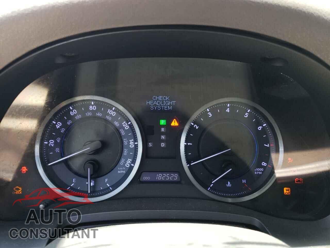 LEXUS IS 2012 - JTHCF5C23C5059992
