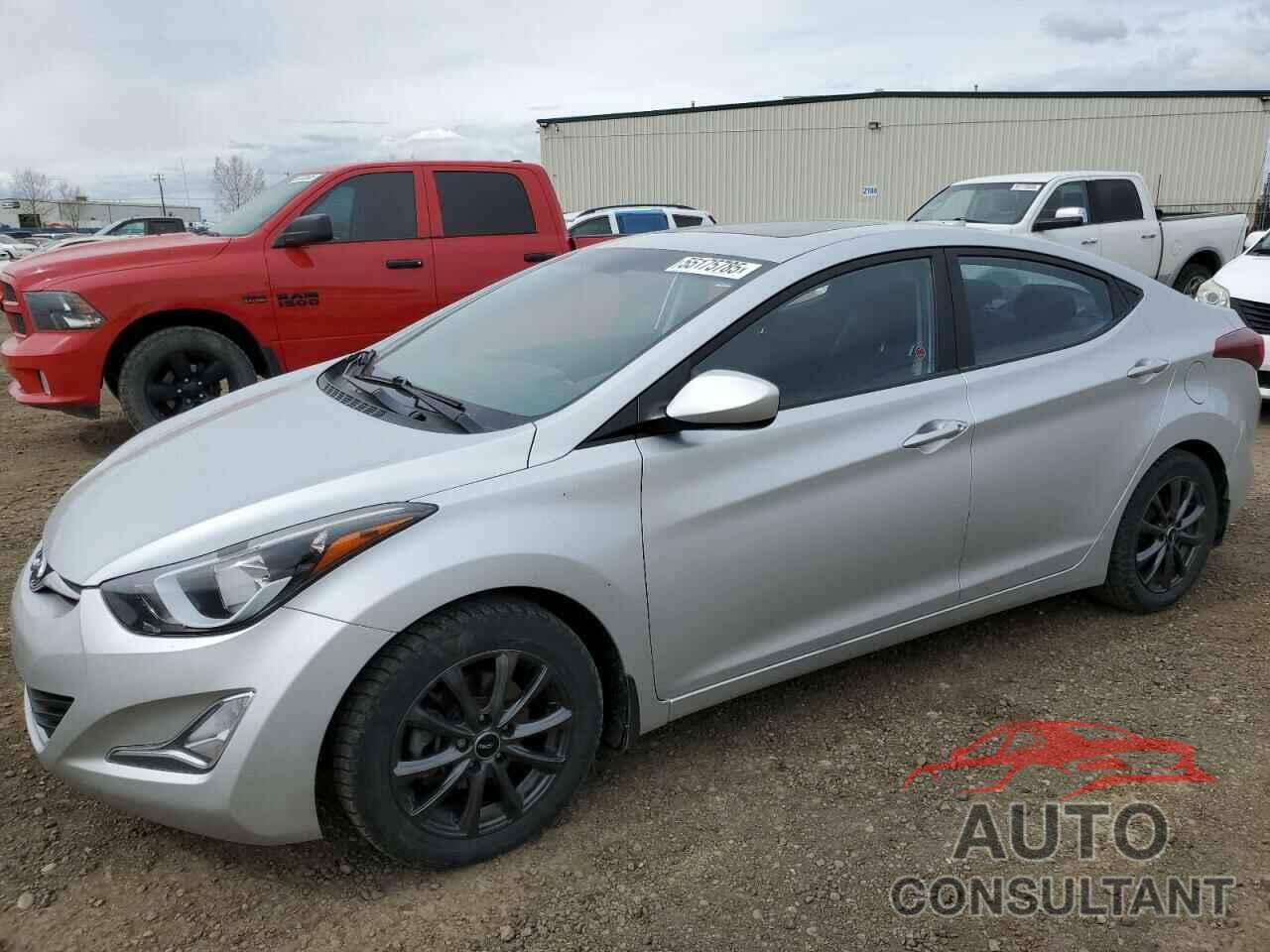 HYUNDAI ELANTRA 2015 - KMHDH4AH7FU265615