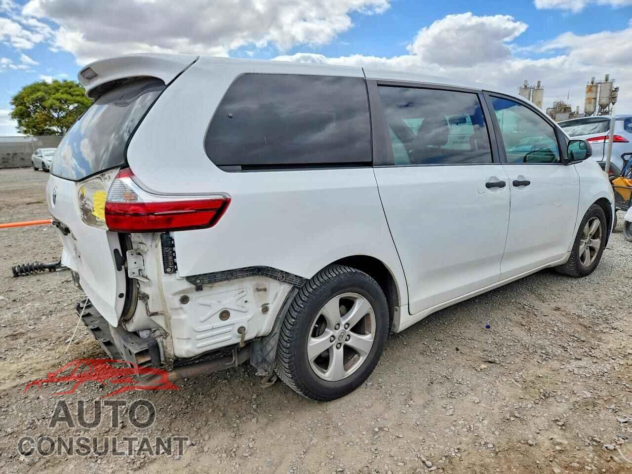 TOYOTA SIENNA 2017 - 5TDZZ3DC2HS832676