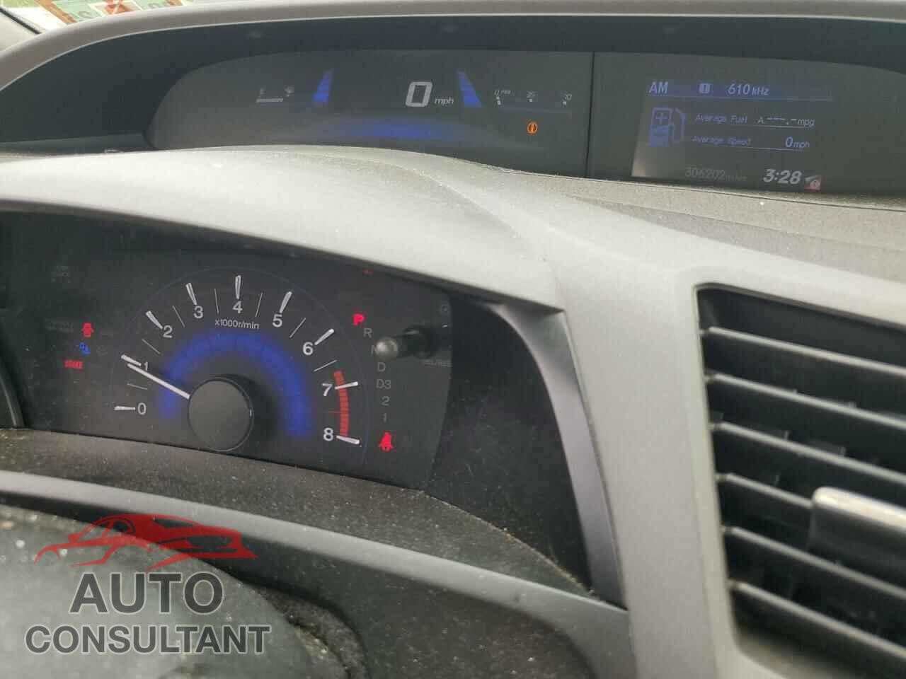 HONDA CIVIC 2012 - 19XFB2F56CE315027