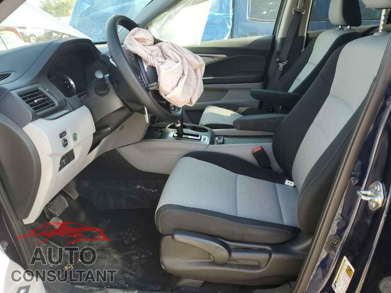 HONDA RIDGELINE 2017 - 5FPYK3F45HB012741