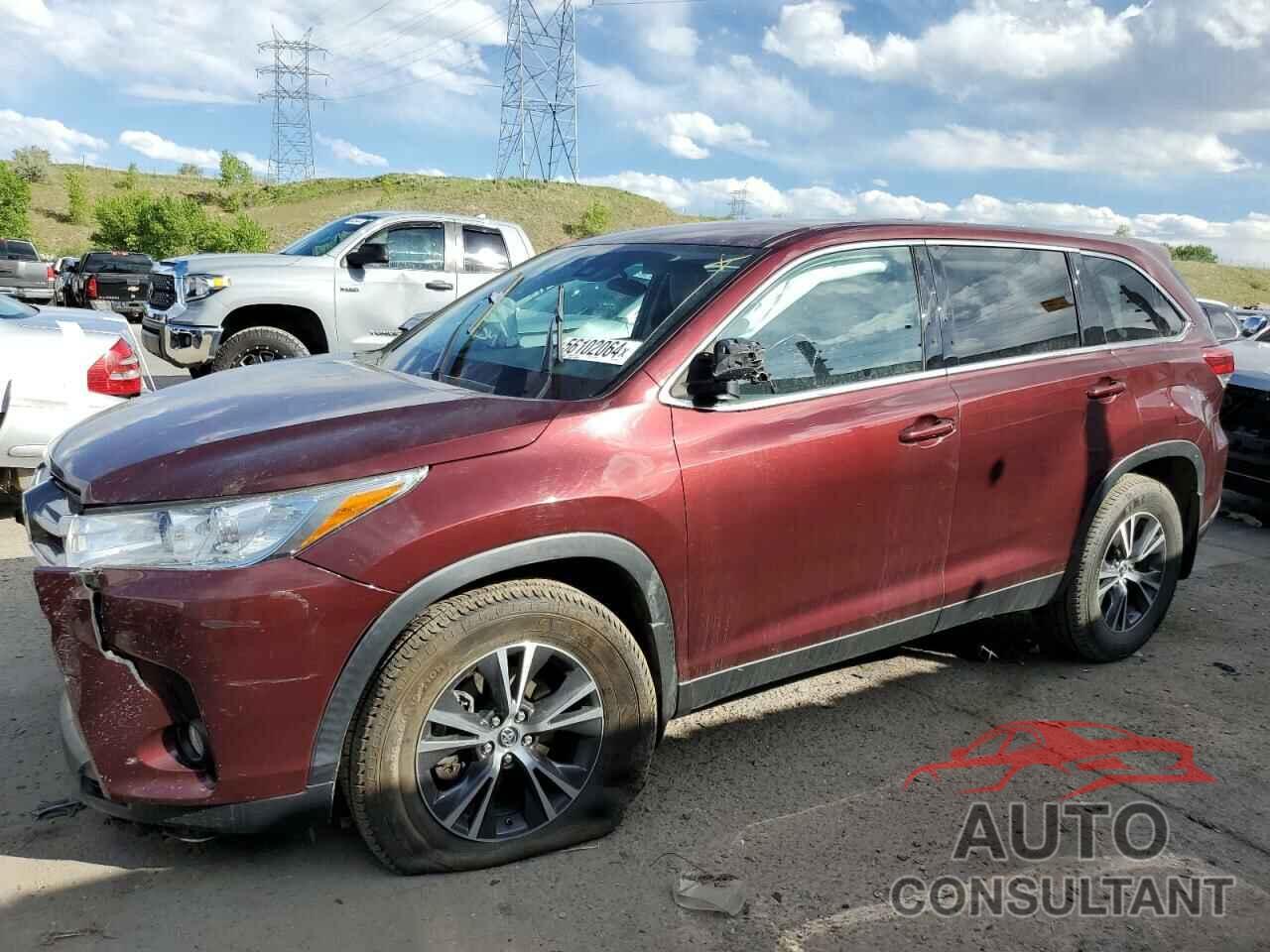 TOYOTA HIGHLANDER 2019 - 5TDBZRFH6KS979720