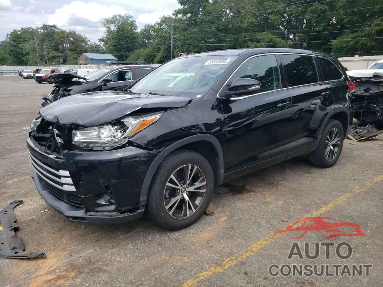 TOYOTA HIGHLANDER 2018 - 5TDZZRFH1JS240039