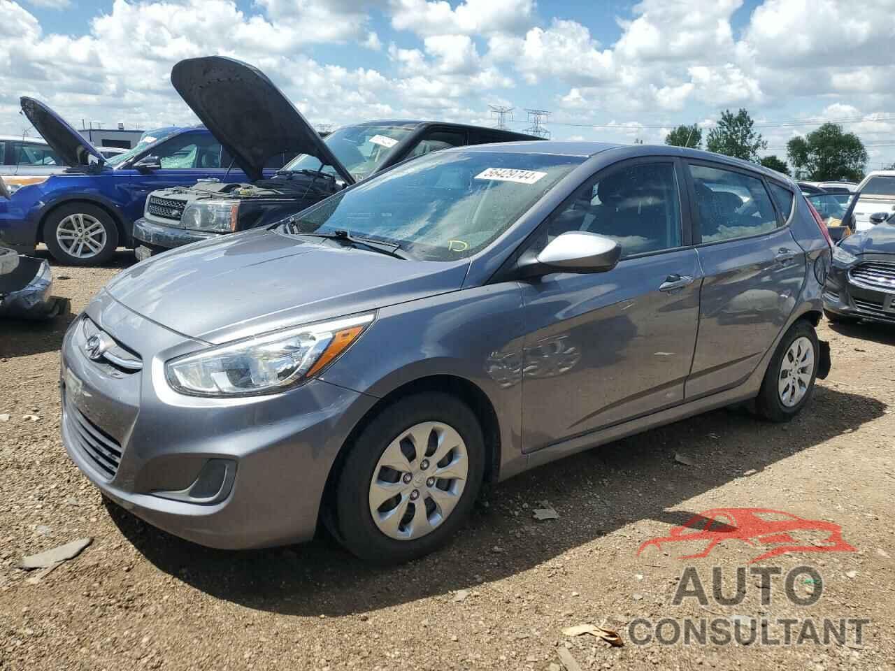 HYUNDAI ACCENT 2017 - KMHCT5AE6HU334593