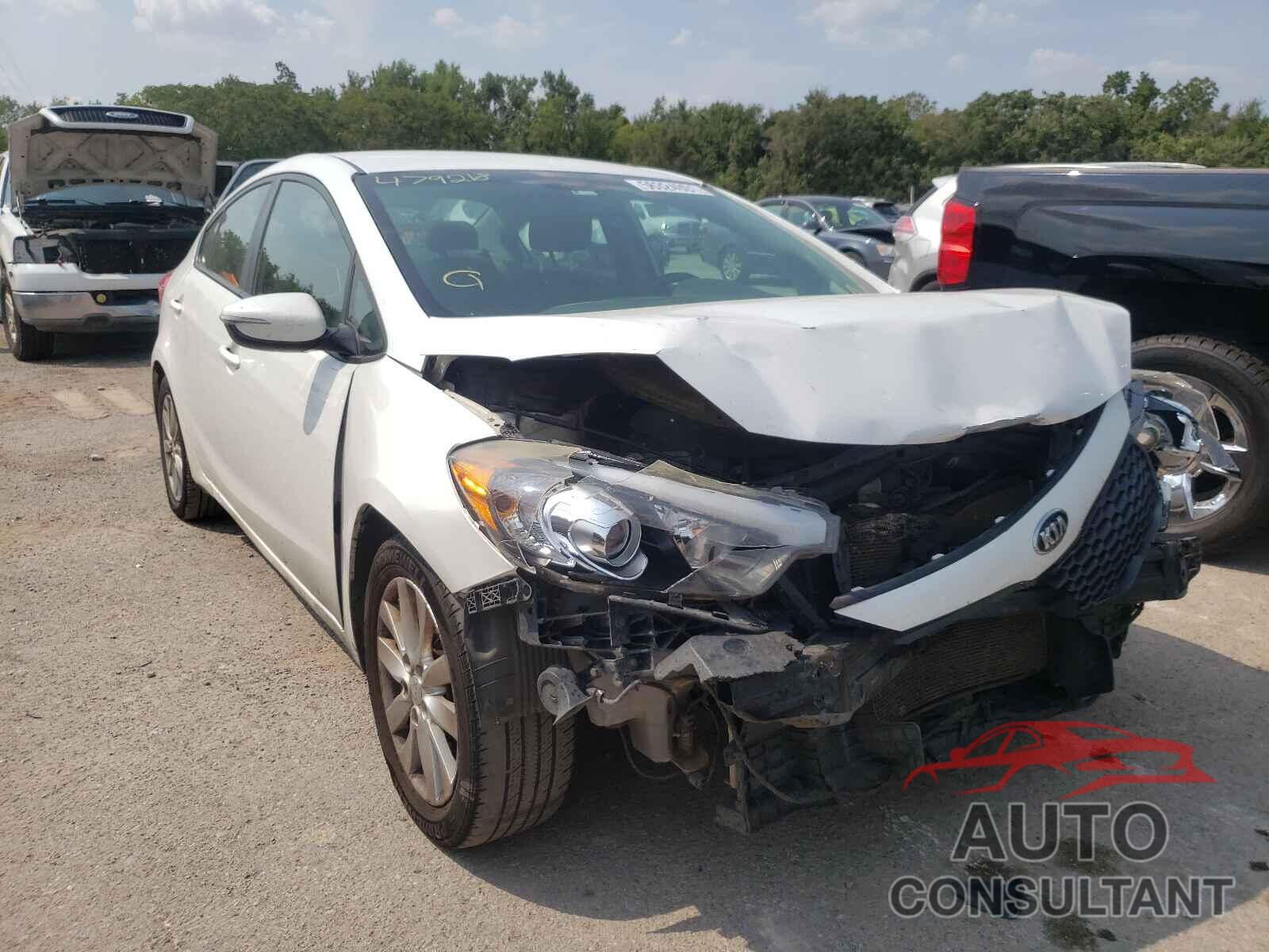 KIA FORTE 2016 - KNAFX4A65G5479218
