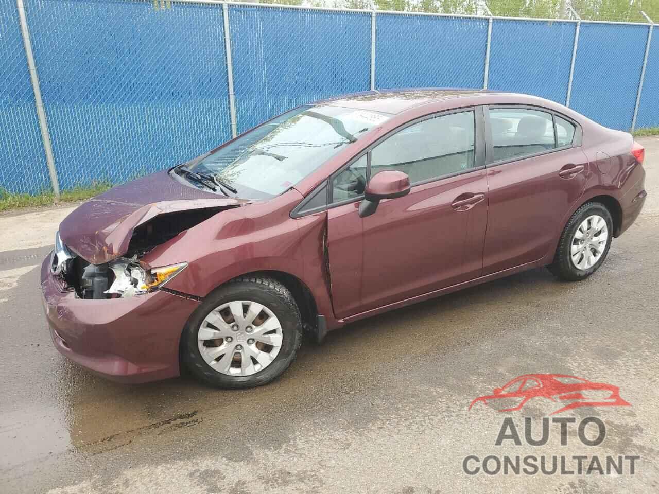 HONDA CIVIC 2012 - 2HGFB2F44CH063193