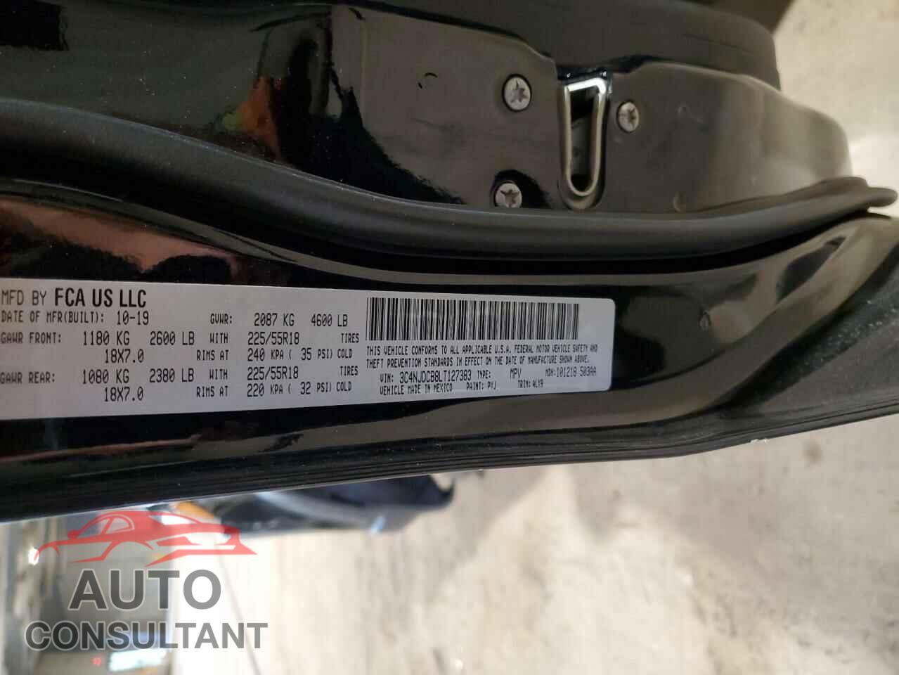 JEEP COMPASS 2020 - 3C4NJDCB8LT127383