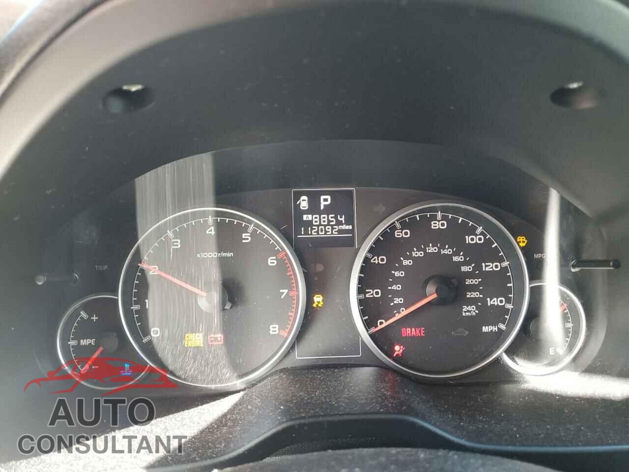SUBARU OUTBACK 2013 - 4S4BRCCC3D3260480