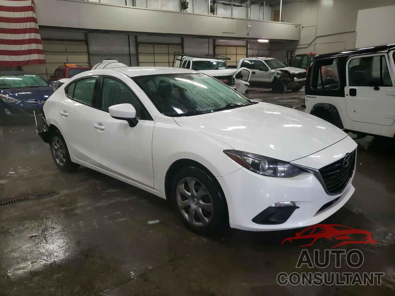 MAZDA 3 2016 - JM1BM1T78G1328315