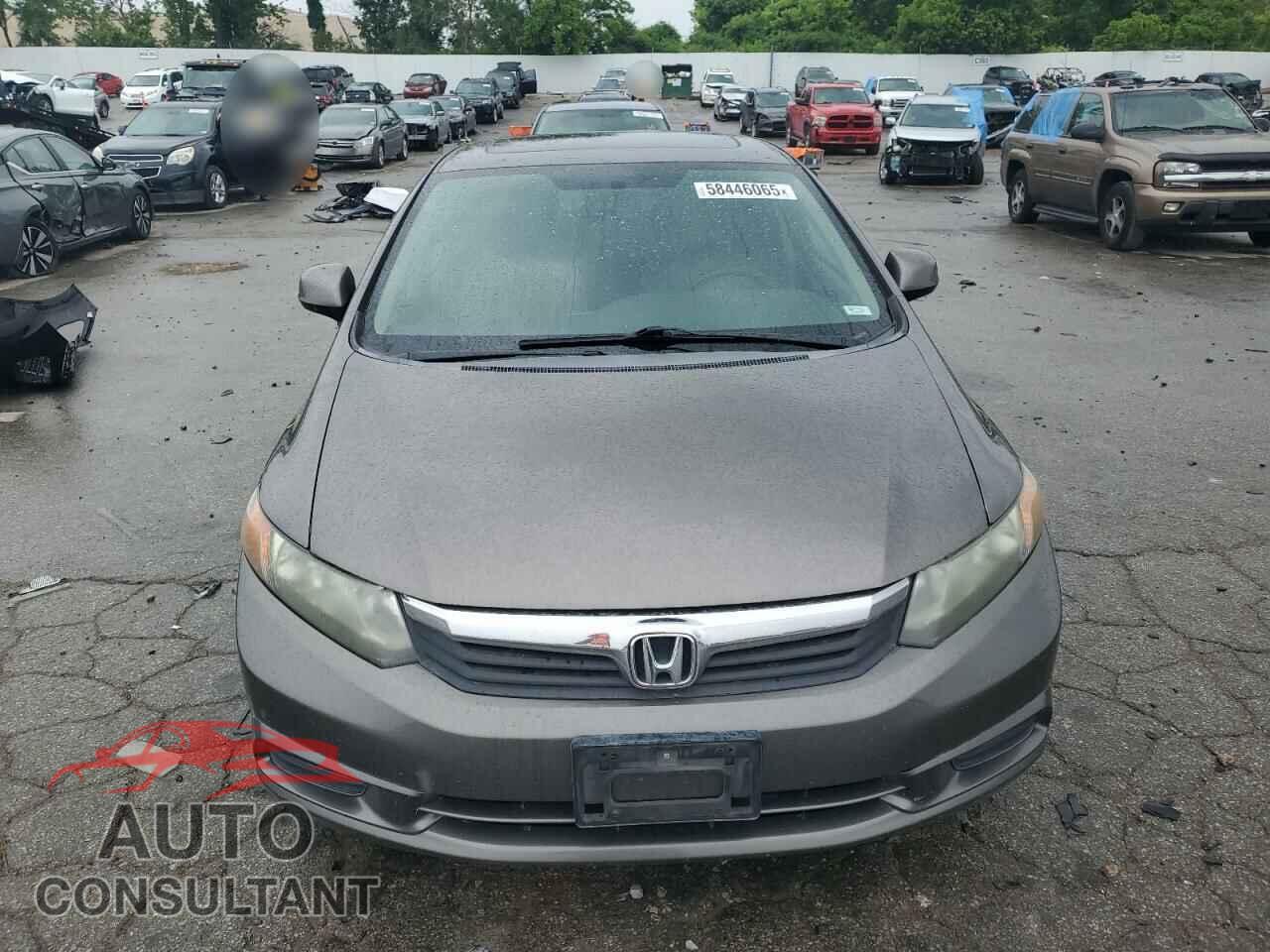 HONDA CIVIC 2012 - 19XFB2F91CE007217